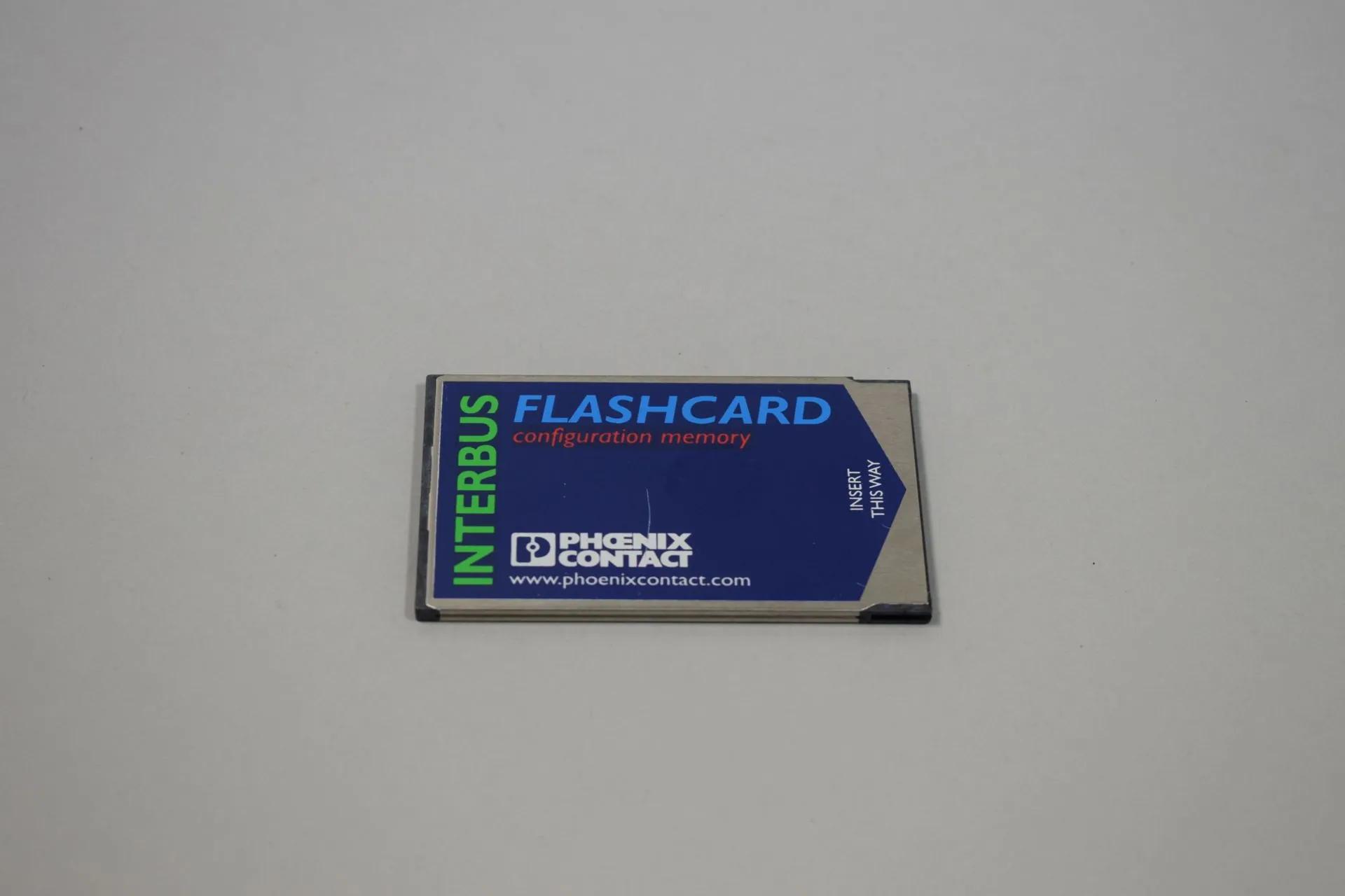 INTERBUS FLASHCARD (CONFIGURATION MEMORY)