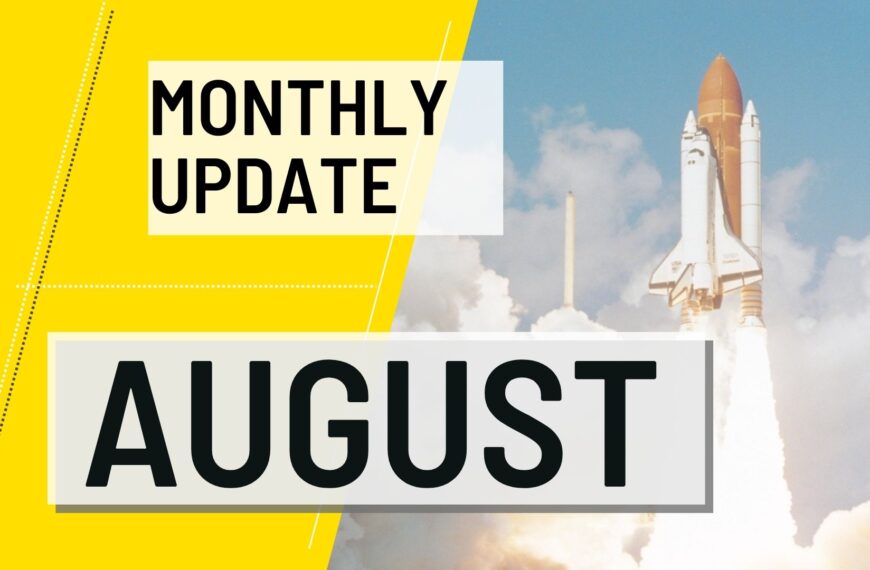 Monthly updates August